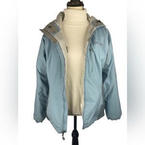 Patagonia Women’s Light Blue Vintage Puffer Jacket Size: M
